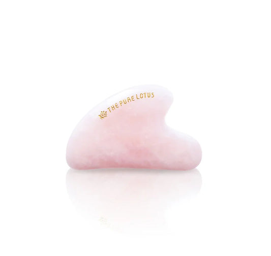 THE PURE LOTUS - Rose Quartz Guasha